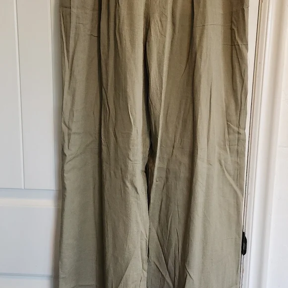 Dynamite linen wide leg pants - Picture 4 of 5